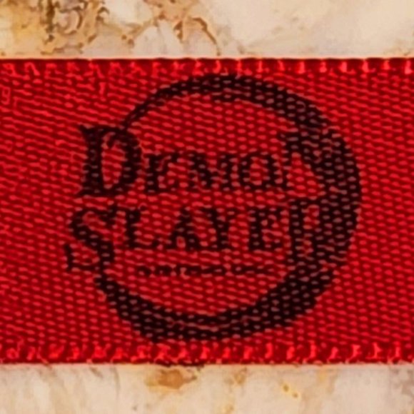 Printed Ribbons - Red - Tanjiro - 20 metres - Picture 4 of 5